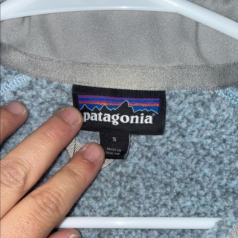 Patagonia Blue-Gray QuarterBetter Sweater -Zip Fleece Small - Picture 2 of 8